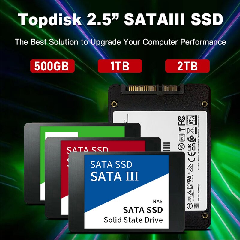 2.5 ġ  SSD SATA3 1TB ָ Ʈ ϵ ̺ 500GB M.2 ̽ PC Ʈ Ʈ   ϵ ũ ̺